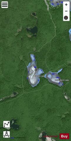 Phelbin Lake depth contour Map - i-Boating App - Satellite