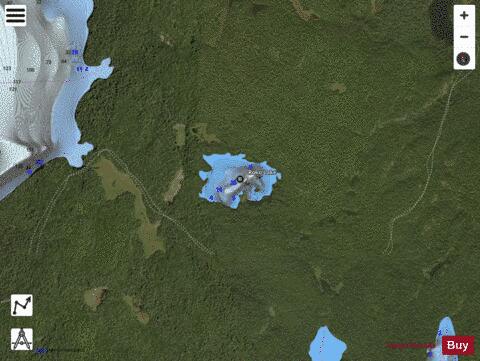 Roko Lake depth contour Map - i-Boating App - Satellite