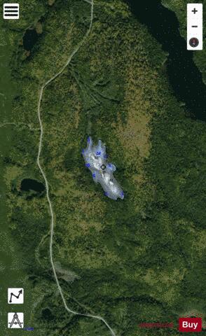 Scotties Lake, Kelvin depth contour Map - i-Boating App - Satellite