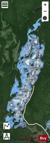 Lusignan depth contour Map - i-Boating App - Satellite