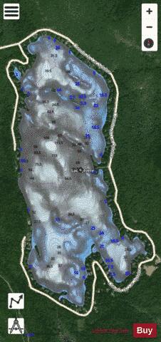 Sylvere, Lac depth contour Map - i-Boating App - Satellite