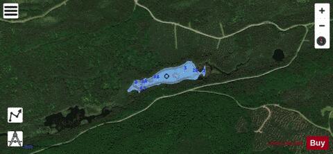 Chandler 1, Lac depth contour Map - i-Boating App - Satellite