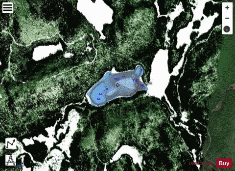 Noah, Lac depth contour Map - i-Boating App - Satellite