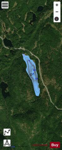 Bousset, Lac depth contour Map - i-Boating App - Satellite