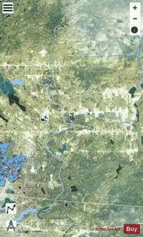 Dufresnoy, Petit lac depth contour Map - i-Boating App - Satellite