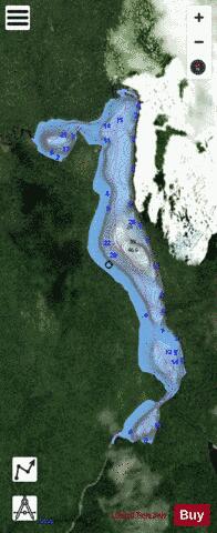 CA_QC_e3536_qc depth contour Map - i-Boating App - Satellite