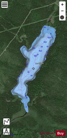 Villars, Lac depth contour Map - i-Boating App - Satellite