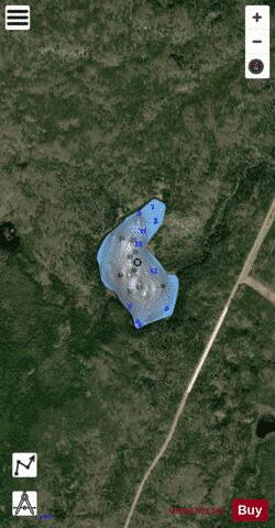 Singh Lake depth contour Map - i-Boating App - Satellite