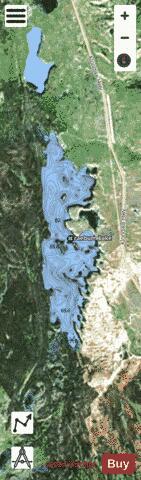 Braeburn depth contour Map - i-Boating App - Satellite