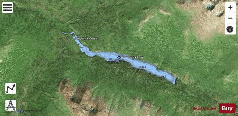 Frederick depth contour Map - i-Boating App - Satellite
