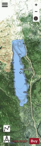 Simpson depth contour Map - i-Boating App - Satellite
