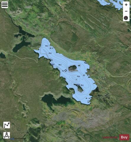Tarfu depth contour Map - i-Boating App - Satellite