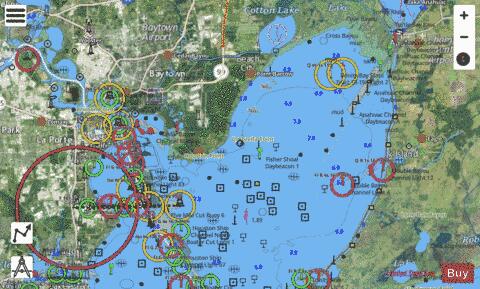 GALVESTON BAY SIDE A Marine Chart - Nautical Charts App - Satellite