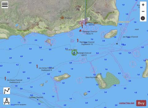MIAMI TO MARATHON AND FLORIDA BAY PAGE B INSET 4 Marine Chart - Nautical Charts App - Satellite