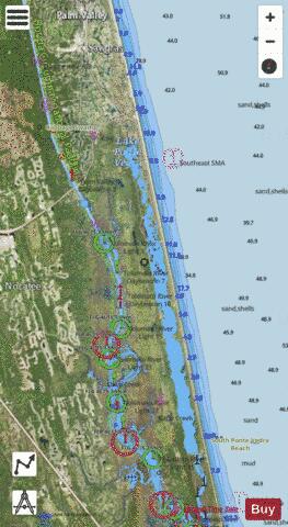 TOLOMATO RIVER EE-FF Marine Chart - Nautical Charts App - Satellite