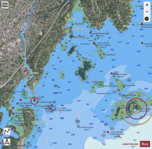 CAPTAIN HARBOR INSET 8 Marine Chart - Nautical Charts App - Satellite