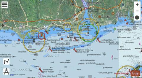 LONG ISLAND SOUND-PATAGUANSET R TO SEAVIEW BEACH Marine Chart - Nautical Charts App - Satellite