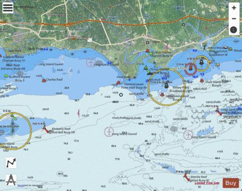 N SHR LONG I SND-DUCK ISLAND TO MADISON REEF Marine Chart - Nautical Charts App - Satellite