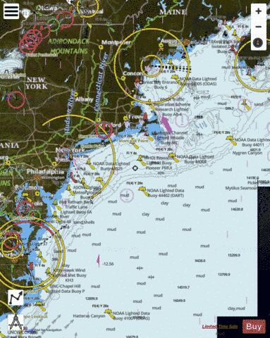 CAPE SABLE TO CAPE HATTERAS Marine Chart - Nautical Charts App - Satellite