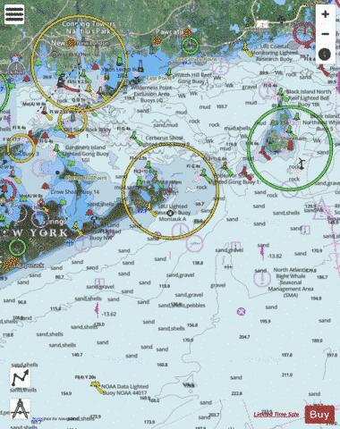 BLOCK ISLAND SOUND AND APPROACHES Marine Chart - Nautical Charts App - Satellite