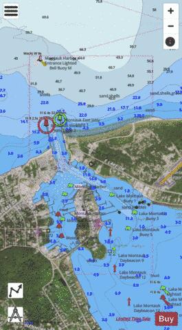 MONTAUK HARBOR Marine Chart - Nautical Charts App - Satellite