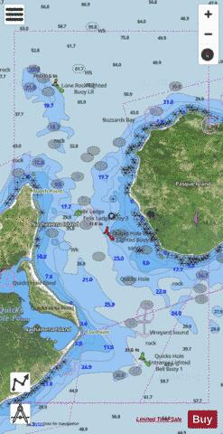 QUICKS HOLE Marine Chart - Nautical Charts App - Satellite
