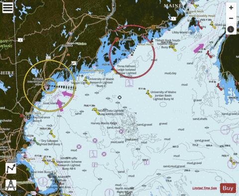 BAY OF FUNDY - CAPE COD ME-NH-MA Marine Chart - Nautical Charts App - Satellite