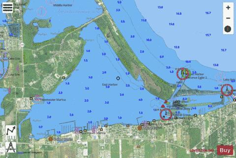 HARBOR PLANS 34 Marine Chart - Nautical Charts App - Satellite
