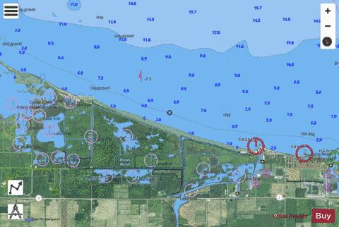 WEST END OF LAKE ERIE PAGE 29 Marine Chart - Nautical Charts App - Satellite
