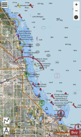 CHICAGO AND SOUTH SHORE PAGE 29 Marine Chart - Nautical Charts App - Satellite