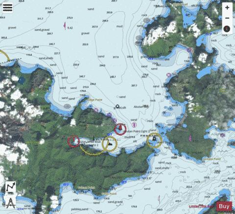 AKUTAN BAY Marine Chart - Nautical Charts App - Satellite