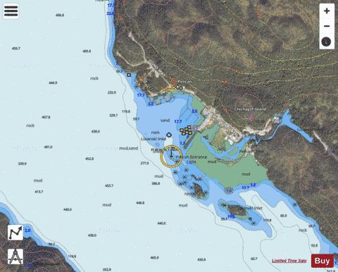 PELICAN HARBOR Marine Chart - Nautical Charts App - Satellite