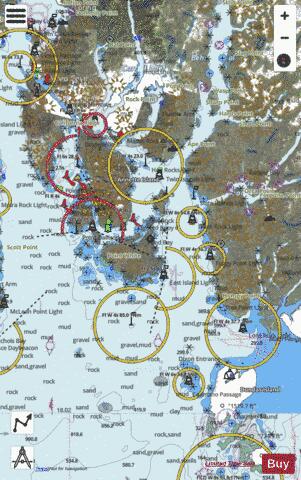 REVILLAGIGEDO CHANNEL Marine Chart - Nautical Charts App - Satellite