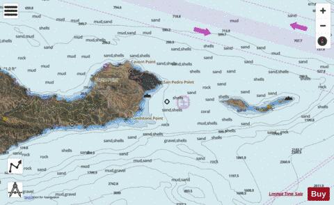 ANACAPA PASSAGE Marine Chart - Nautical Charts App - Satellite