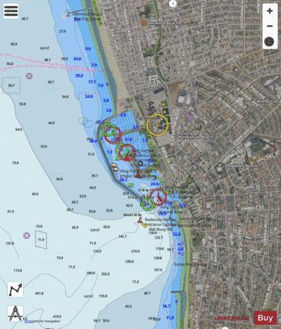 KING HARBOR Marine Chart - Nautical Charts App - Satellite
