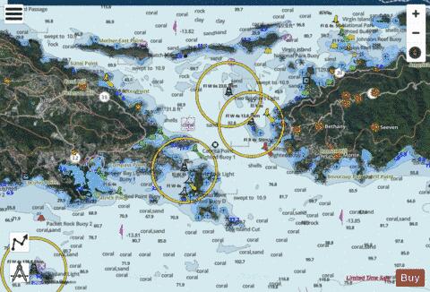 PILLSBURY SOUND Marine Chart - Nautical Charts App - Satellite