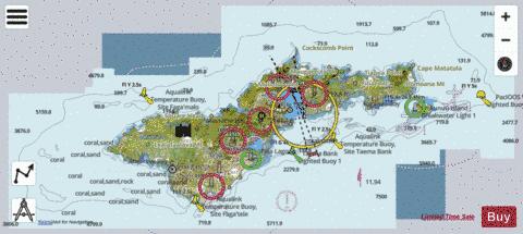 SAMOA ISLANDS  TUTUILA ISLAND Marine Chart - Nautical Charts App - Satellite