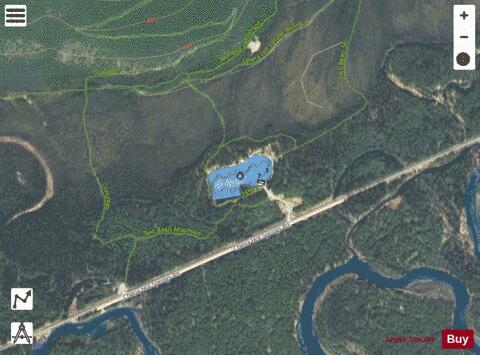 Chena Hot Springs Road depth contour Map - i-Boating App - Satellite