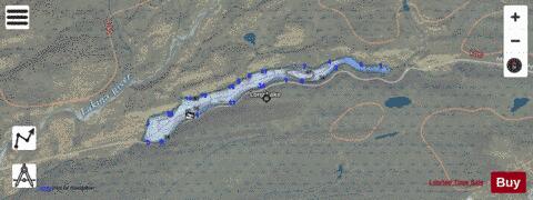 Long Lake  (McCarthy Rd) depth contour Map - i-Boating App - Satellite