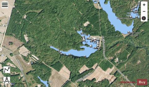 Boyle Lake Number Five depth contour Map - i-Boating App - Satellite