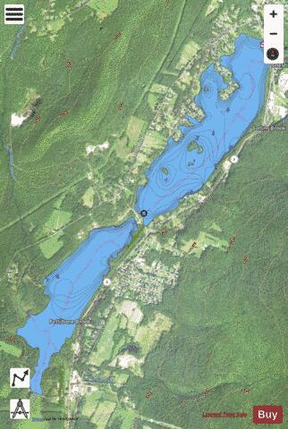 Cheshire Reservoir depth contour Map - i-Boating App - Satellite