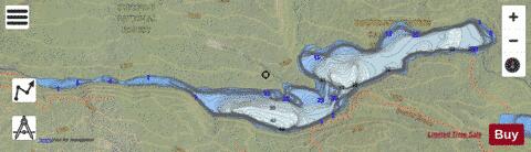 East Pike Lake depth contour Map - i-Boating App - Satellite