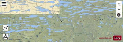 Table Lake + Bench Lake + Wanihigan Lake depth contour Map - i-Boating App - Satellite