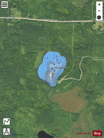 Lake Twentyfour depth contour Map - i-Boating App - Satellite