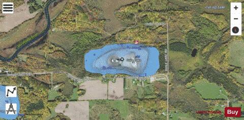 Guile Lake depth contour Map - i-Boating App - Satellite