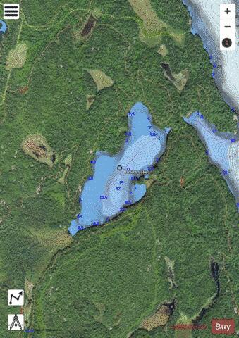 Dovre Lake depth contour Map - i-Boating App - Satellite