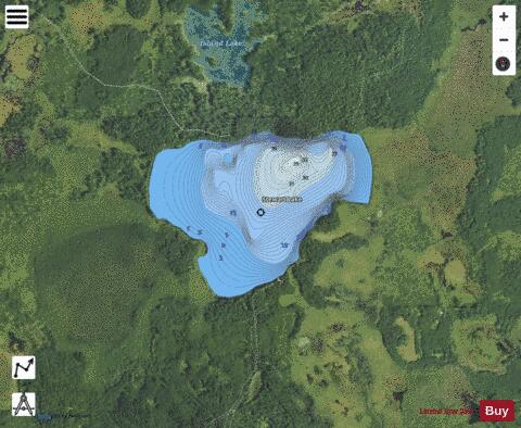 Lake Stewart depth contour Map - i-Boating App - Satellite