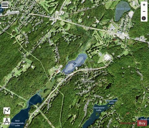 Iliff Lake depth contour Map - i-Boating App - Satellite