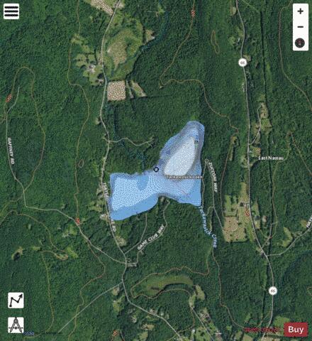 Tackawasick / Tsatsawassa  Lake depth contour Map - i-Boating App - Satellite