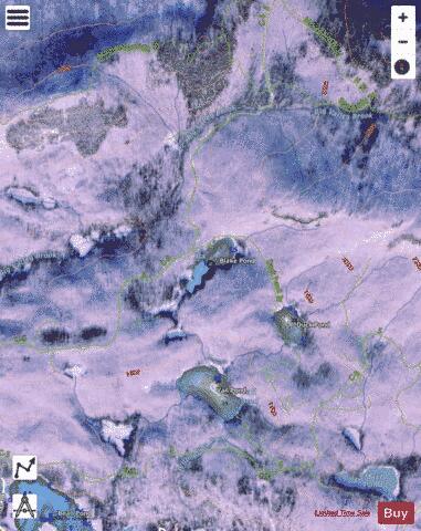 Blake Pond Sutton depth contour Map - i-Boating App - Satellite